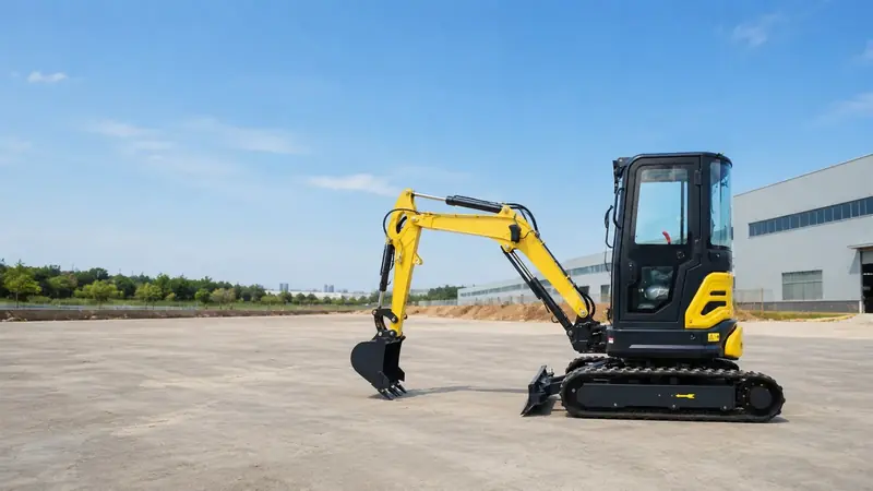 KORVA GW30 cabin compact excavator for construction and contractor work