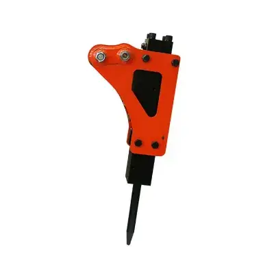 mini excavator hydraulic breaker attachment for concrete and rock