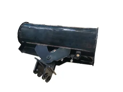 Tilt bucket attachment for mini excavator ditch and slope work