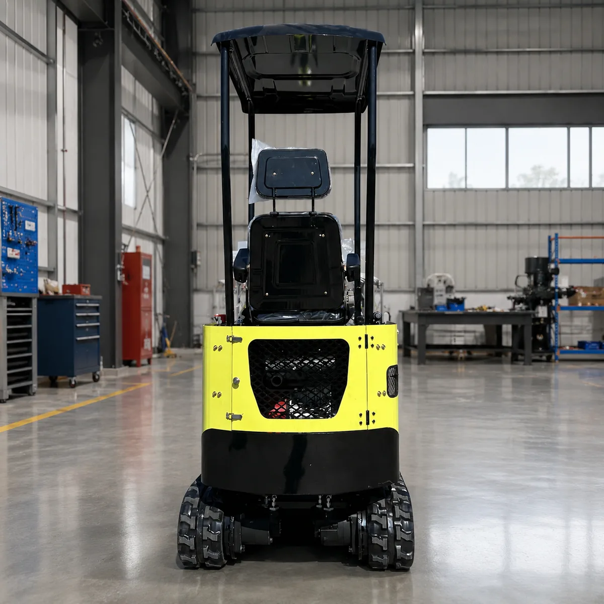 KORVA T10-1 crawler excavator rear thumbnail
