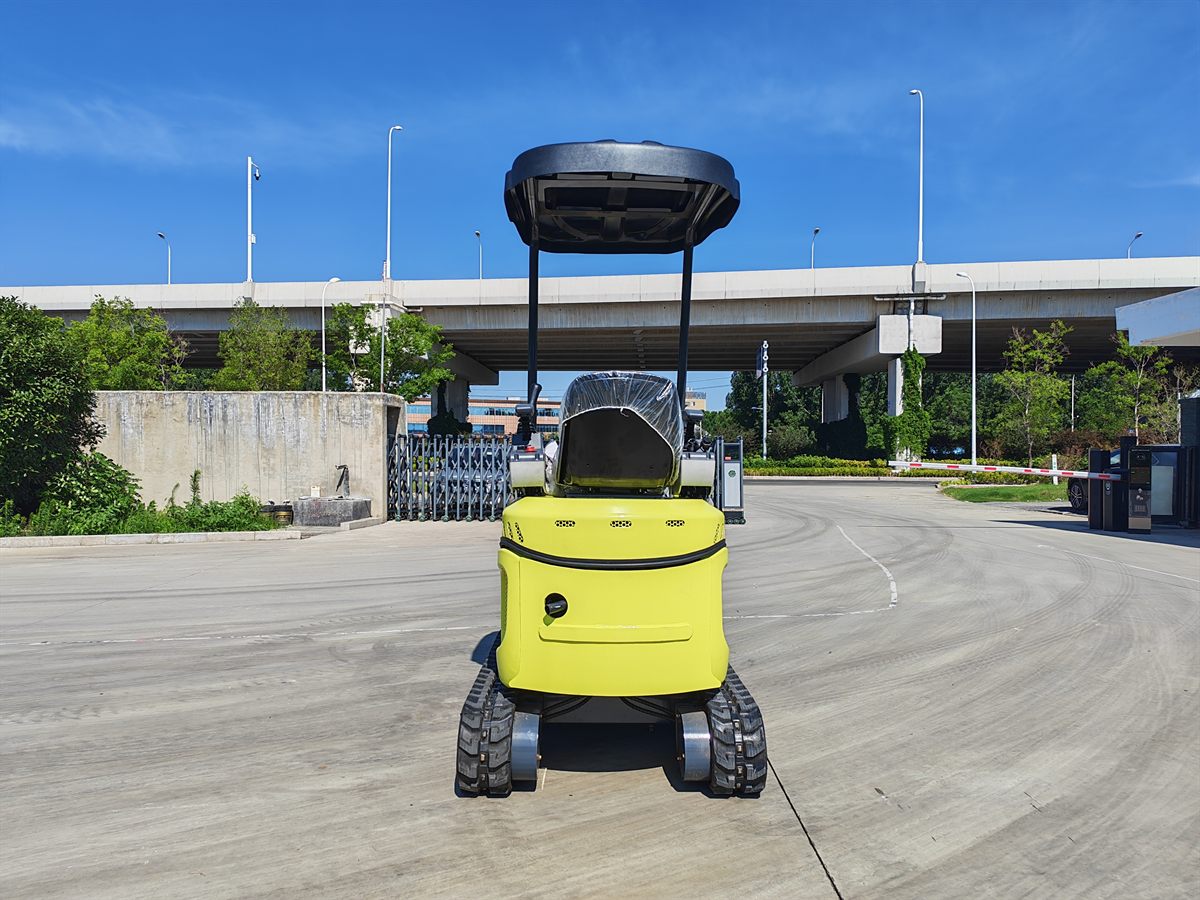 KORVA T13PRO compact crawler mini excavator for narrow job sites