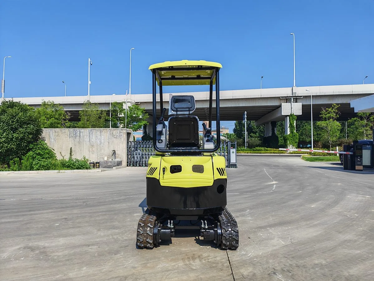 KORVA T15 compact crawler mini excavator for narrow job sites
