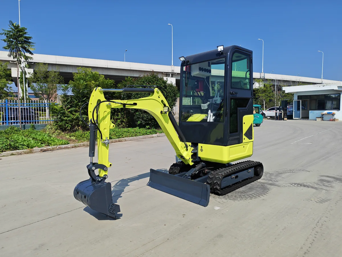 KORVA T20 compact mini digger for landscaping and garden projects
